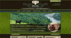 Desktop Screenshot of pacificpastures.com